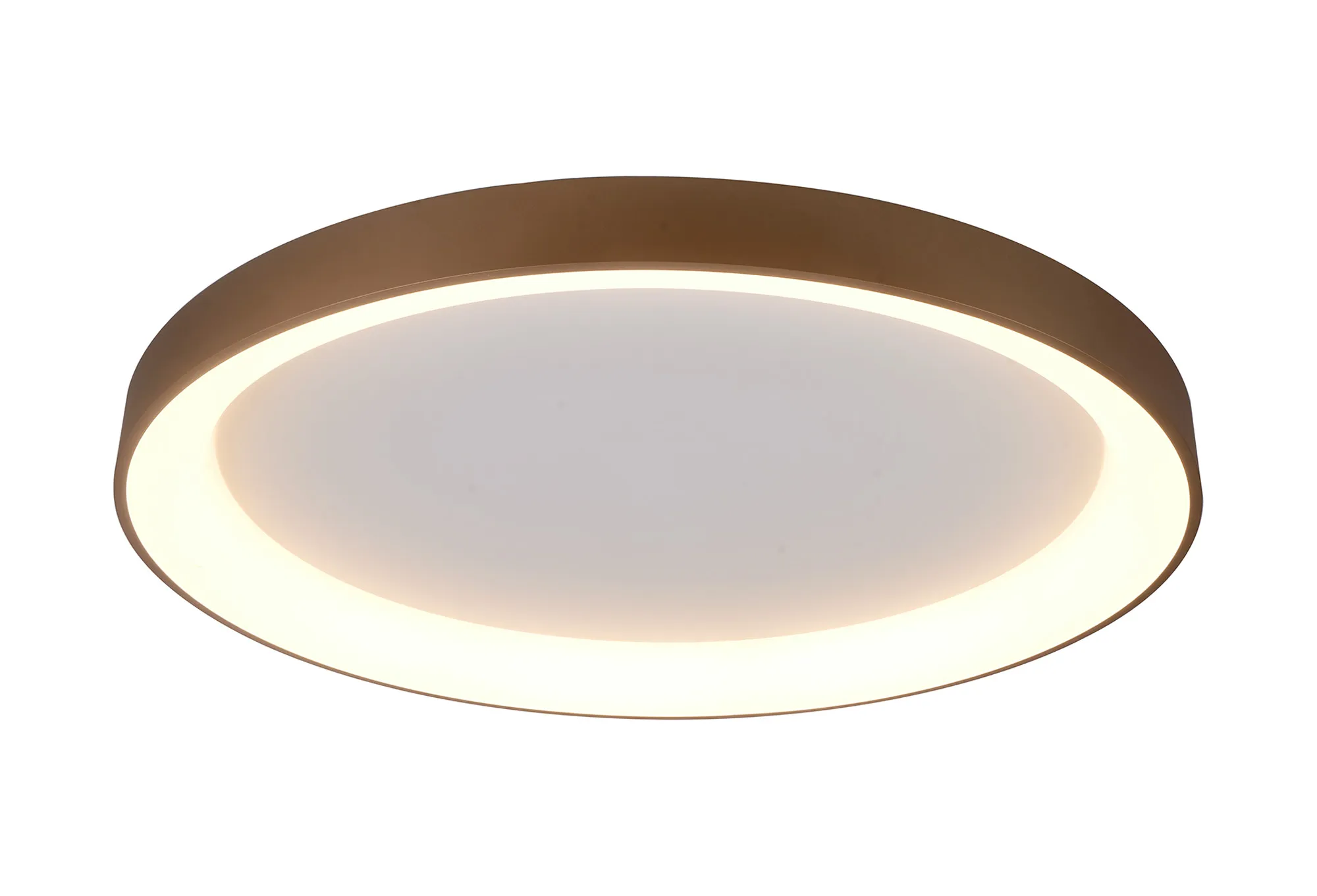M8641  Niseko II Ring Ceiling 90cm 78W LED Gold